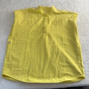 FIGS Rafaela Scrub Top Limited Edition Lifesaver Yellow Women's Small